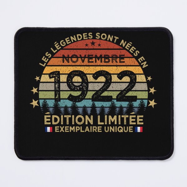 Item preview, Anniversaire 100 Ans Les Legendes Sont Nees en Novembre 1922 designed and sold by cssdru.