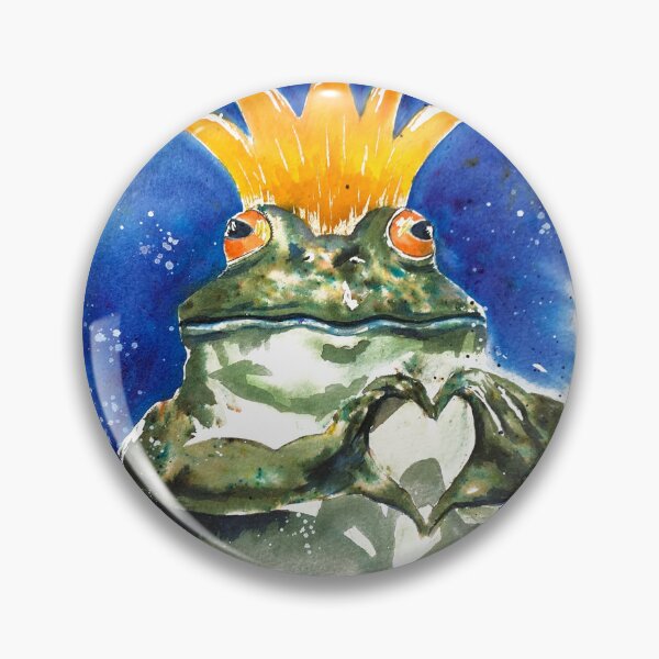 Item preview, Frog Prince designed and sold by Lynn Shield Fine Art.