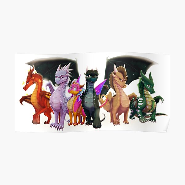 Wings of Fire - Jade Winglet Poster