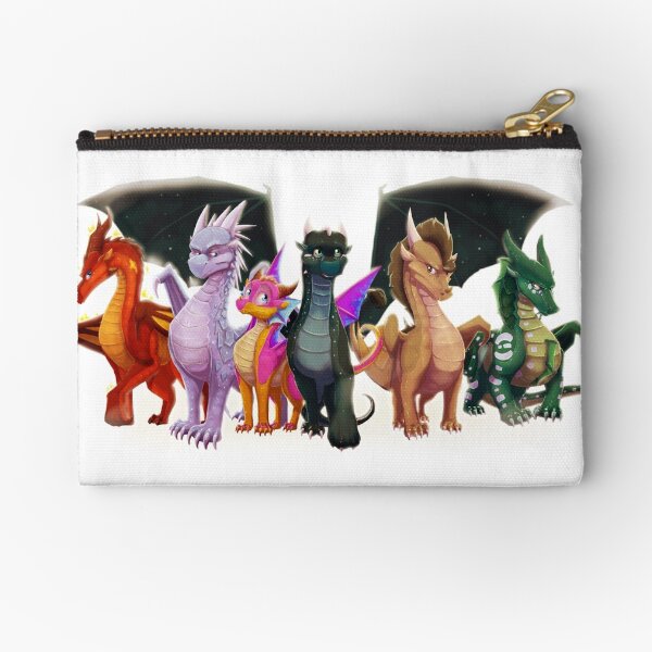 Wings of Fire - Jade Winglet Zipper Pouch