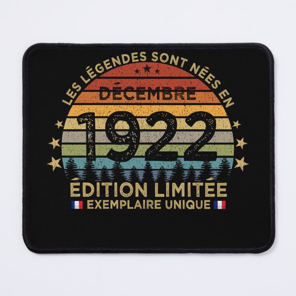 Item preview, Anniversaire 100 Ans Les Legendes Sont Nees en Decembre 1922 designed and sold by cssdru.