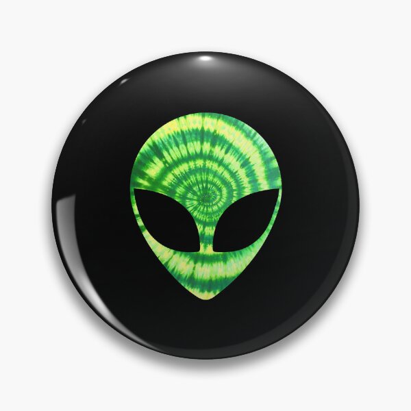 Item preview, Alien Head Tie Dye Glow Trippy Party designed and sold by shannange.