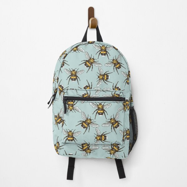 Item preview, bees blue background designed and sold by Proud Pro Gifts.