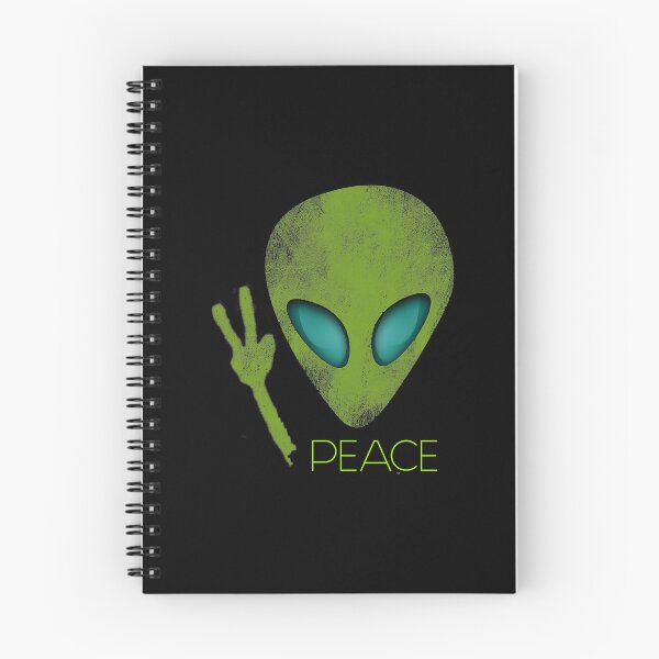 Item preview, Alien Peace Cool Funny Cute UFO designed and sold by shannange.