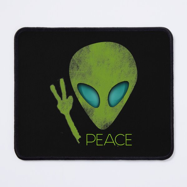 Item preview, Alien Peace Cool Funny Cute UFO designed and sold by shannange.