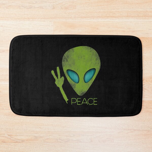 Item preview, Alien Peace Cool Funny Cute UFO designed and sold by shannange.