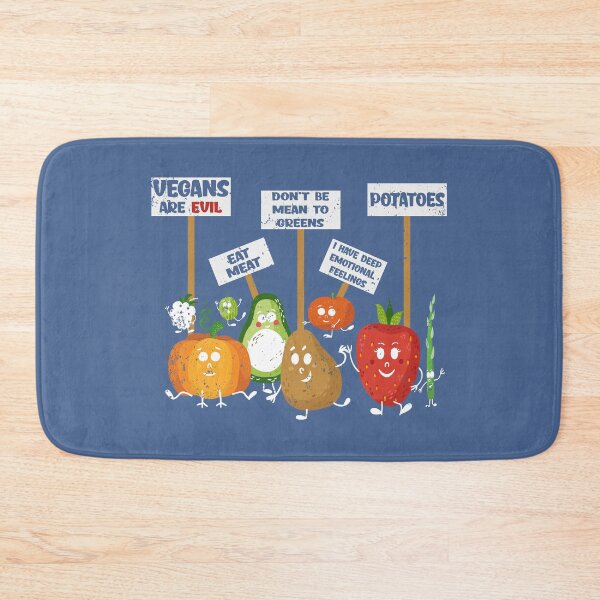 Item preview, Vegetables Cartoon Funny Vegan Vegetarian Plant Based designed and sold by raretshirtsuk.