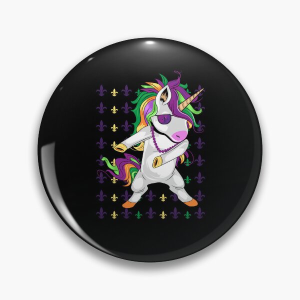 Item preview, Mardi Gras Flossing Unicorn Jester Hat Funny Festival Party designed and sold by Dressed For  Duty.