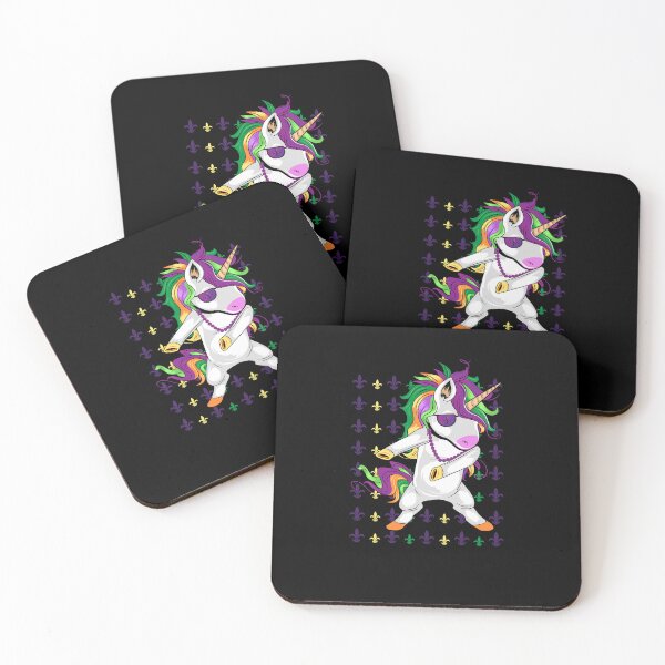 Item preview, Mardi Gras Flossing Unicorn Jester Hat Funny Festival Party designed and sold by Dressed For  Duty.