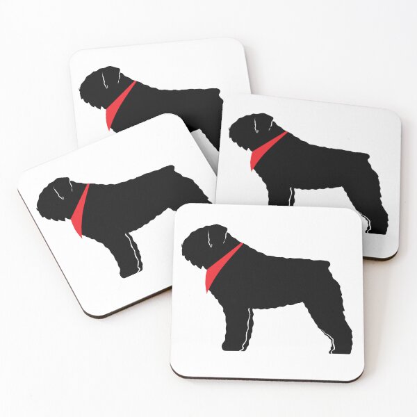 Item preview, Bouvier De Flanders Dog, Bouv with Bandana designed and sold by blackdogshop.