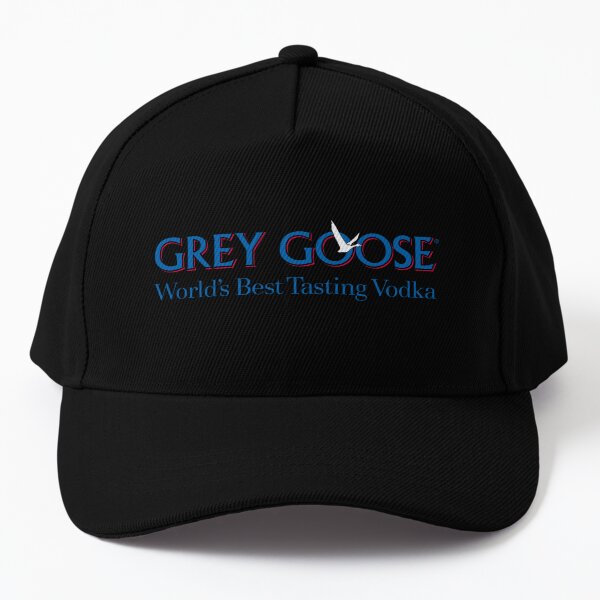 GREY GOOSE VODKA ADJUSTABLE STRAPBACK BLUE BASEBALL CAP - NEW