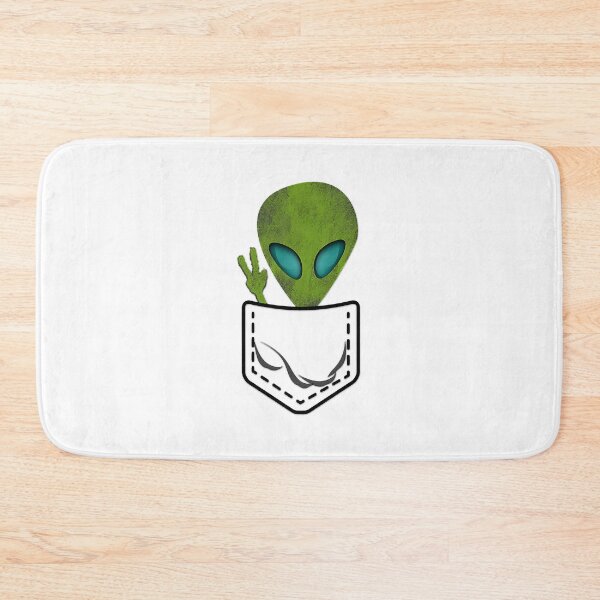 Item preview, Alien Pocket Cool Funny Cute Peace UFO designed and sold by shannange.