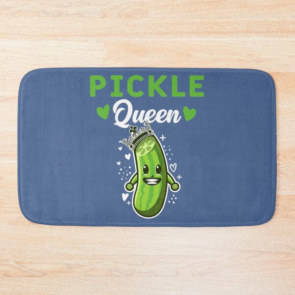 Item preview, Pickle Queen Cute Funny Cartoon Vegan Vegetarian Plant Cool designed and sold by raretshirtsuk.