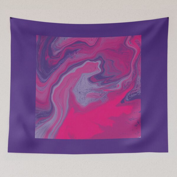 Item preview, Liquid art colourful pattern  designed and sold by TipTopTapo.