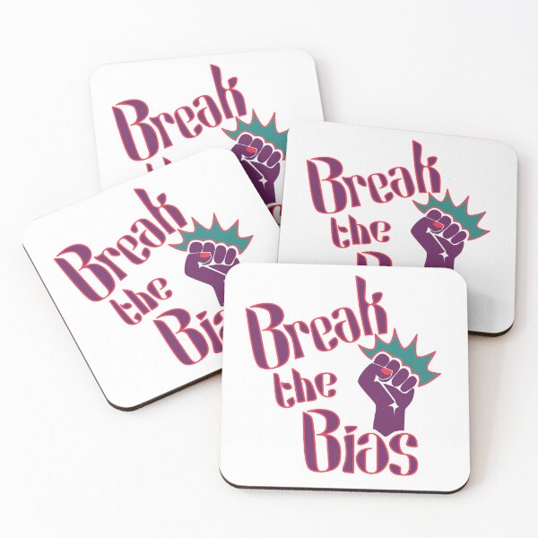 Item preview, Break the bias purple designed and sold by Line2Rhyme.
