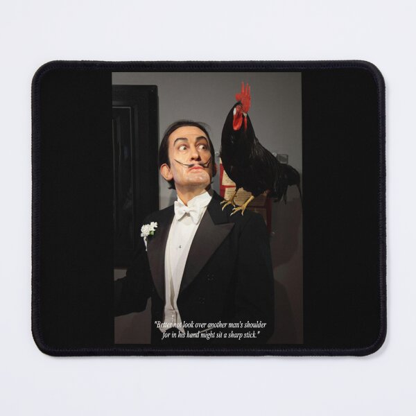 Item preview, Fantasy Quotation Nosey Cockerel and Dali Warning designed and sold by NovawayDirect.