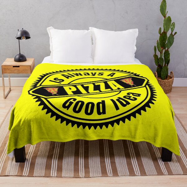 Item preview, Pizza Is Always A Good Idea - I Love Pizza | Pizza Humor Quote designed and sold by Delandor.