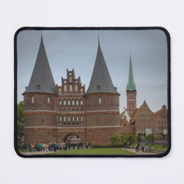 Item preview, Part of Lubeck,Germany's Old City Walls designed and sold by Gerda Grice Photography.