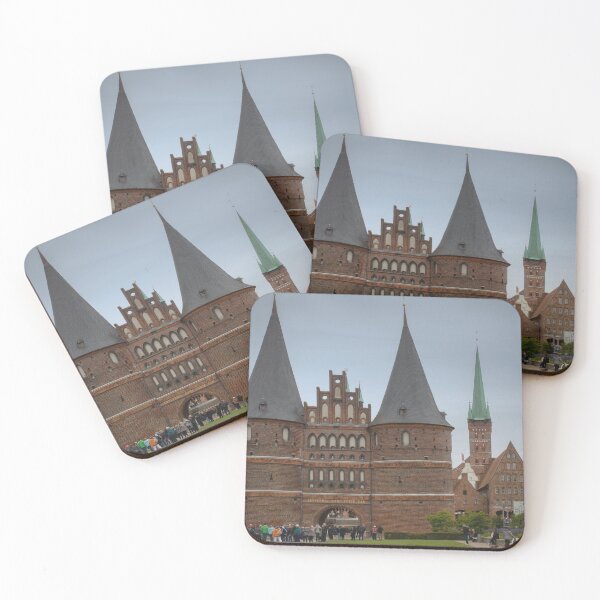 Item preview, Part of Lubeck,Germany's Old City Walls designed and sold by Gerda Grice Photography.