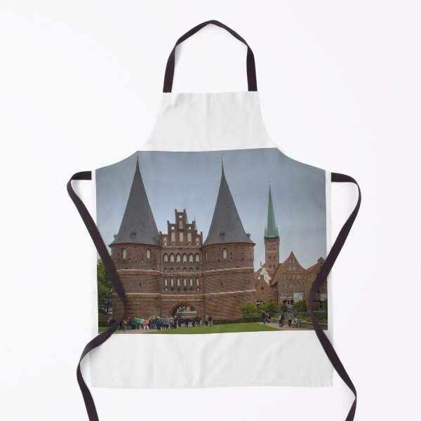 Item preview, Part of Lubeck,Germany's Old City Walls designed and sold by Gerda Grice Photography.