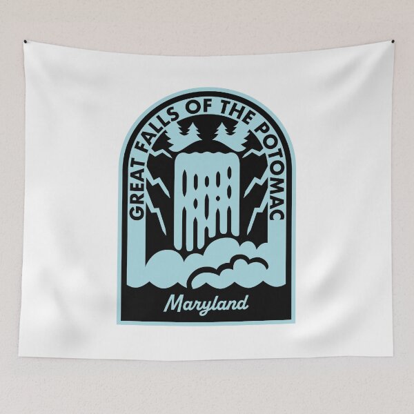 Item preview, Great Falls of the Potomac Maryland designed and sold by HalpinDesign.