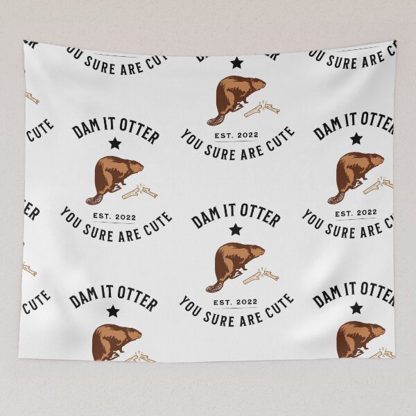 Item preview, Dam It Otter, Sarcasm Otter designed and sold by SportyDogShop.