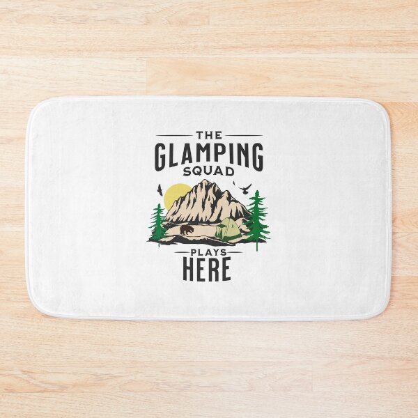 Item preview, Glamping Squad, The Wood Is Calling designed and sold by SportyDogShop.