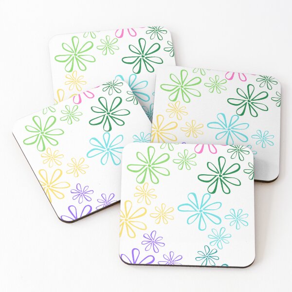 Item preview, Colourful flower pattern designed and sold by MphoLekula.