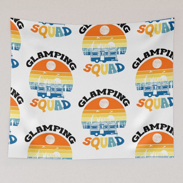 Item preview, Glamping Squad, la madera está llamando designed and sold by SportyDogShop.