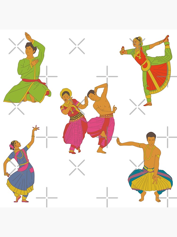 Young Couple Performing Sattriya Classical Dance Of Assam In Traditional  Attire. 23585901 Vector Art at Vecteezy