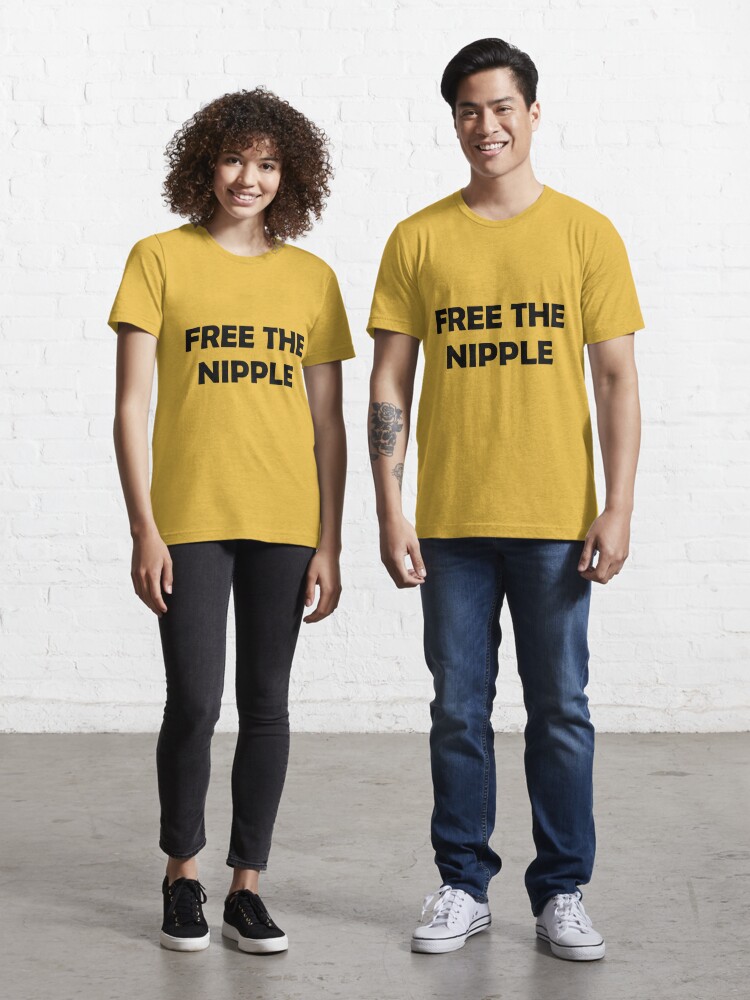 Free The Tits Top - Black