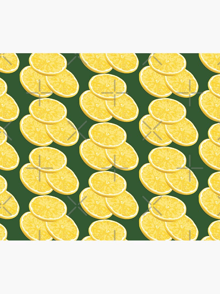 Disover Lemon fruit citrus orange FrAr Shower Curtain