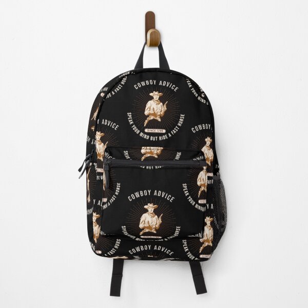 Item preview, Cowboy Advice, Speak Your Mind But Ride A Fast Horse designed and sold by SportyDogShop.