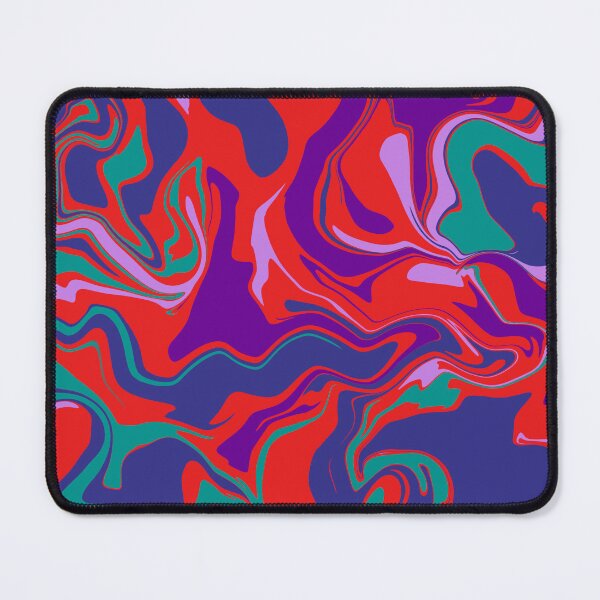 Item preview, Red, Purple and Blue Psychedelic Color Melt designed and sold by WildNClassyFun.