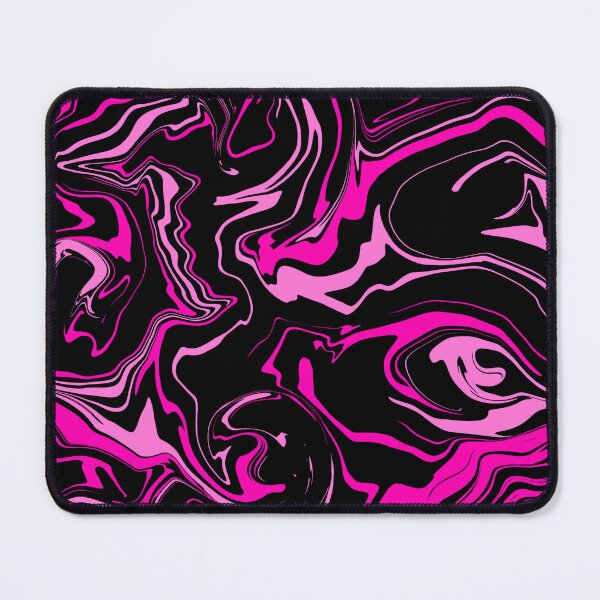 Item preview, Pink and Black Abstract Melt designed and sold by WildNClassyFun.