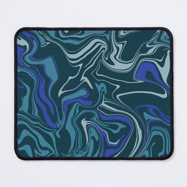 Item preview, Teal and Blue Marsh Marble designed and sold by WildNClassyFun.