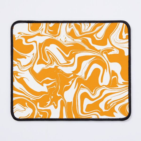 Item preview, Orange and White Marble Melt designed and sold by WildNClassyFun.