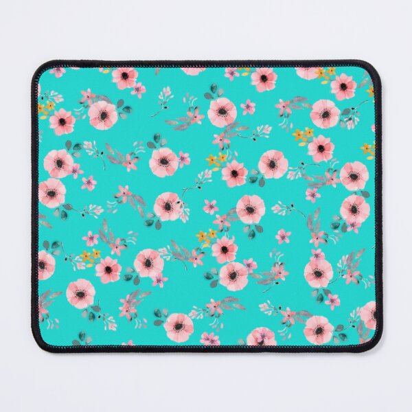 Item preview, Estampado de flores turquesa flor de cerezo floral designed and sold by WildNClassyFun.