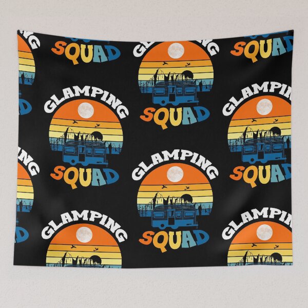 Item preview, Glamping Squad, la madera está llamando designed and sold by SportyDogShop.