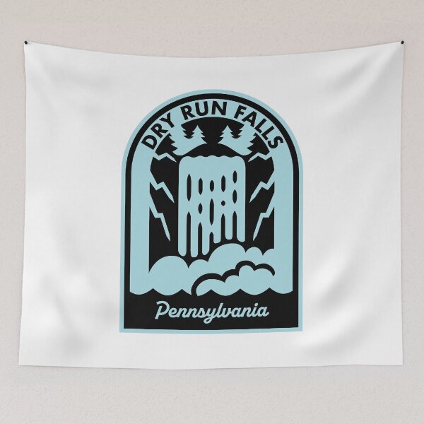 Item preview, Dry Run Falls Pennsylvania designed and sold by HalpinDesign.