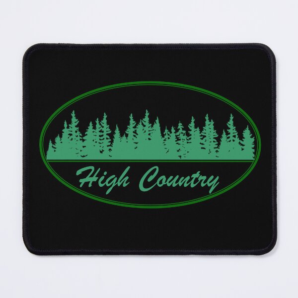 Item preview, Forest Horizon Oval-Clear Green on Black designed and sold by HighCountry2021.
