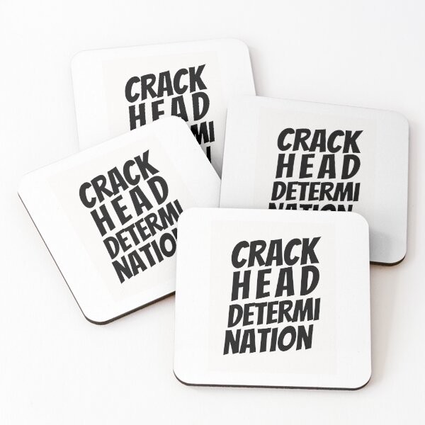 Item preview, Crackhead determination  stickers, Posters and tee's designed and sold by Pugnaciousprint.