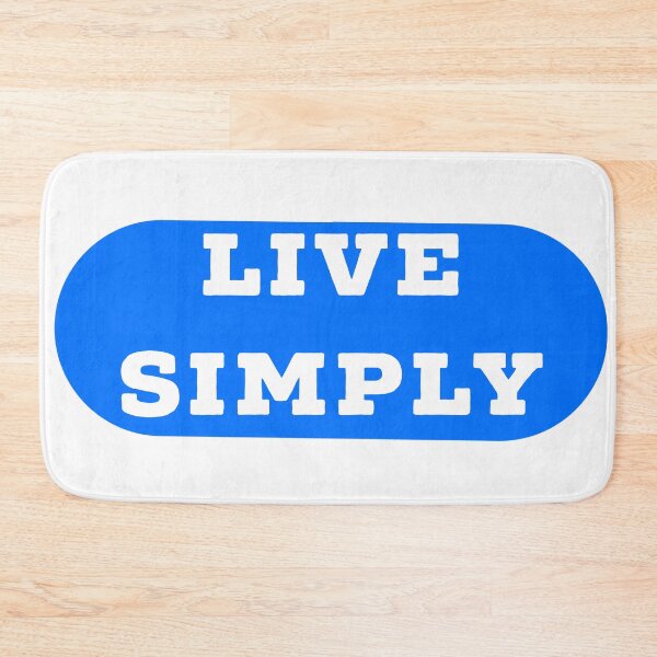 Item preview, live simply  designed and sold by Dipalo.