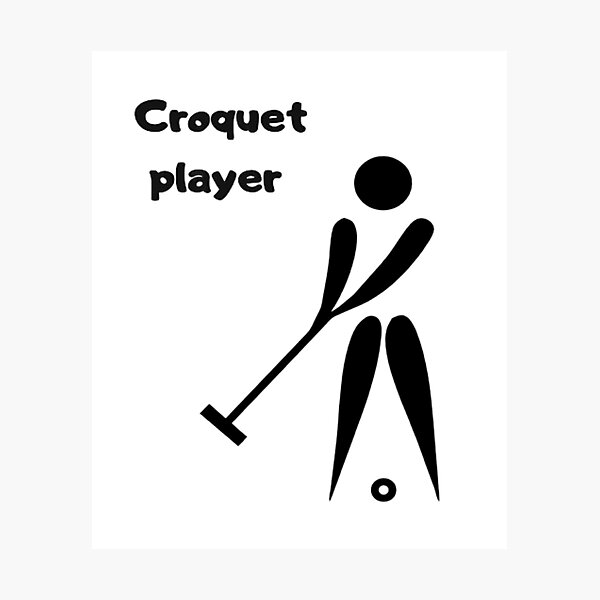 "Croquet Player Shirt, Croquet Shirt, Croquet TShirt, Croquet Gift