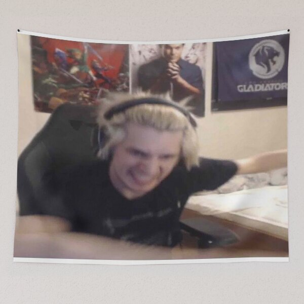 Item preview, xQc SIX CONSOLES, TEN COMPUTERS designed and sold by Rainfalling.
