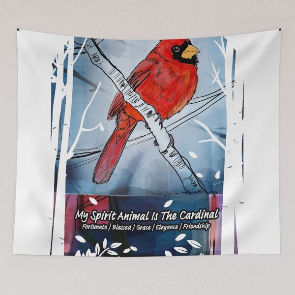 Item preview, Cardinal Is My Spirit Animal designed and sold by Nathan J Taylor Art.