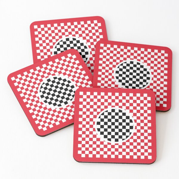 Item preview, Checkered design in red designed and sold by Gaspar Avila.