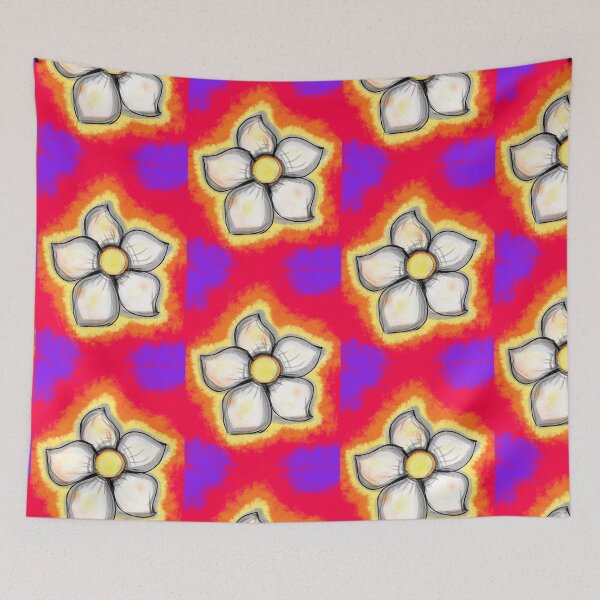 Item preview, Psychedelic Daisy Flower designed and sold by Delukart.
