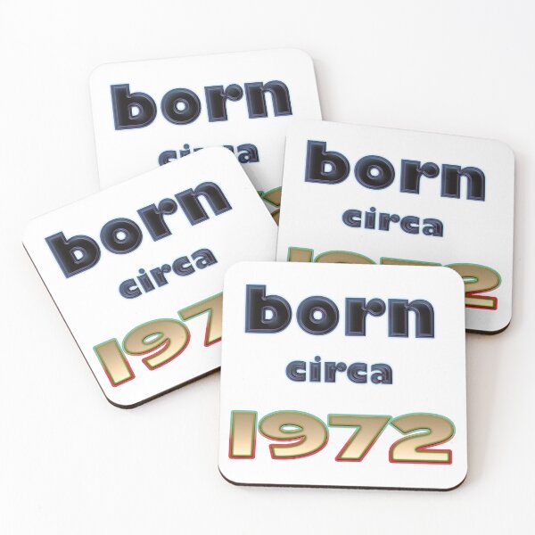 Item preview, Born circa 1972 birthday gift designed and sold by captainpeter.
