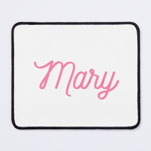 Item preview, Mary name icon pink text designed and sold by philbraxton.